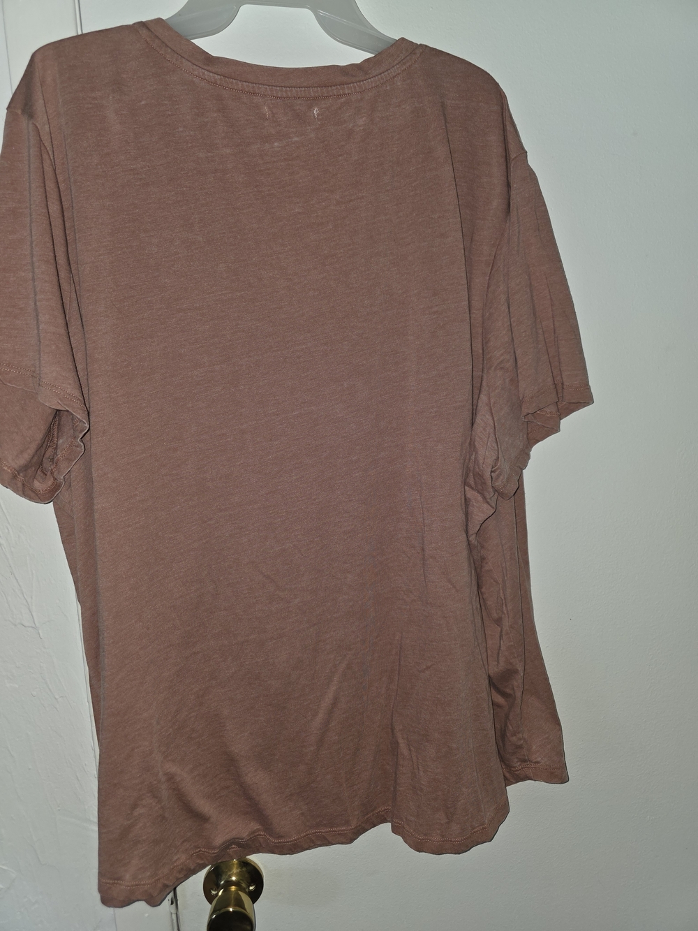 Maurices Rose-Mauve Short Sleeve Tee - Picture 2 of 3